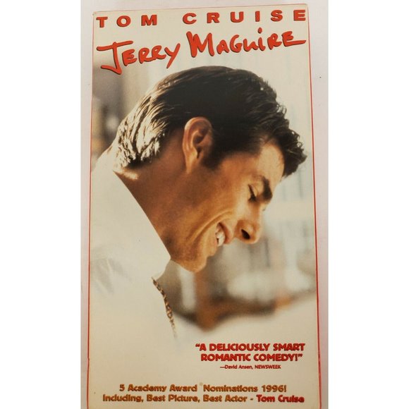 VHS Jerry Maguire © 1996 Tri Star Tom Cruise Cuba Gooding Jr Renee Zellweger - Picture 1 of 2